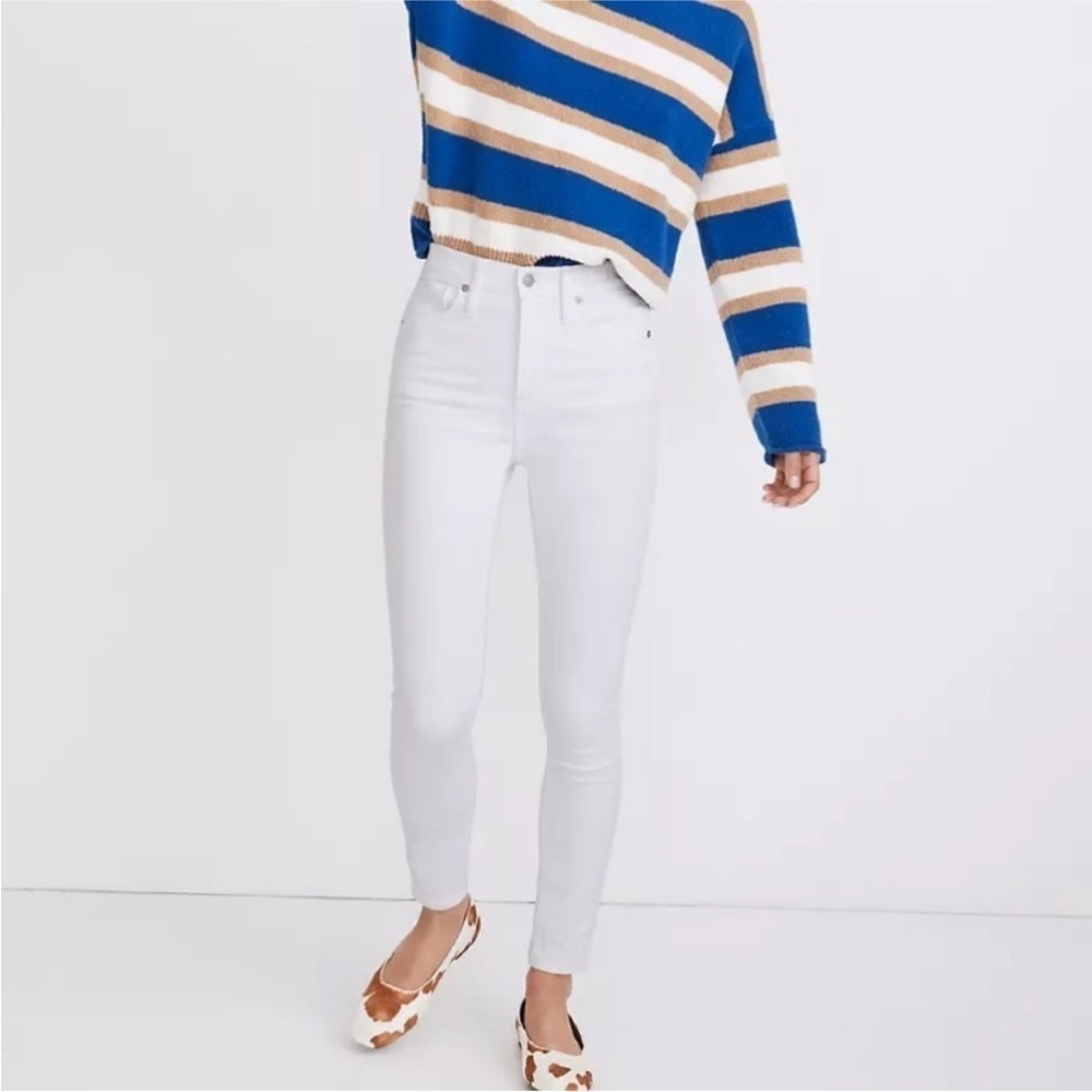 NWT Madewell 10in High Rise Skinny Jeans sz 28
